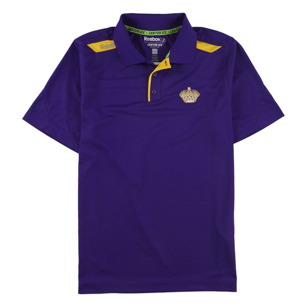 Reebok Mens LA Kings Polo Shirt, NWT